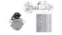 Imagen de MOTOR DE ARRANQUE M-BENZ 1720/710/712E/L1620 12V